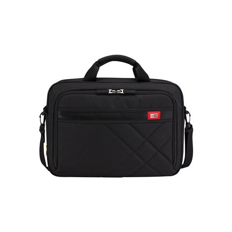 Case Logic | Fits up to size 17 "" | Casual Laptop Bag | DLC117 | Laptop Bag | Black | Shoulder strap - 2